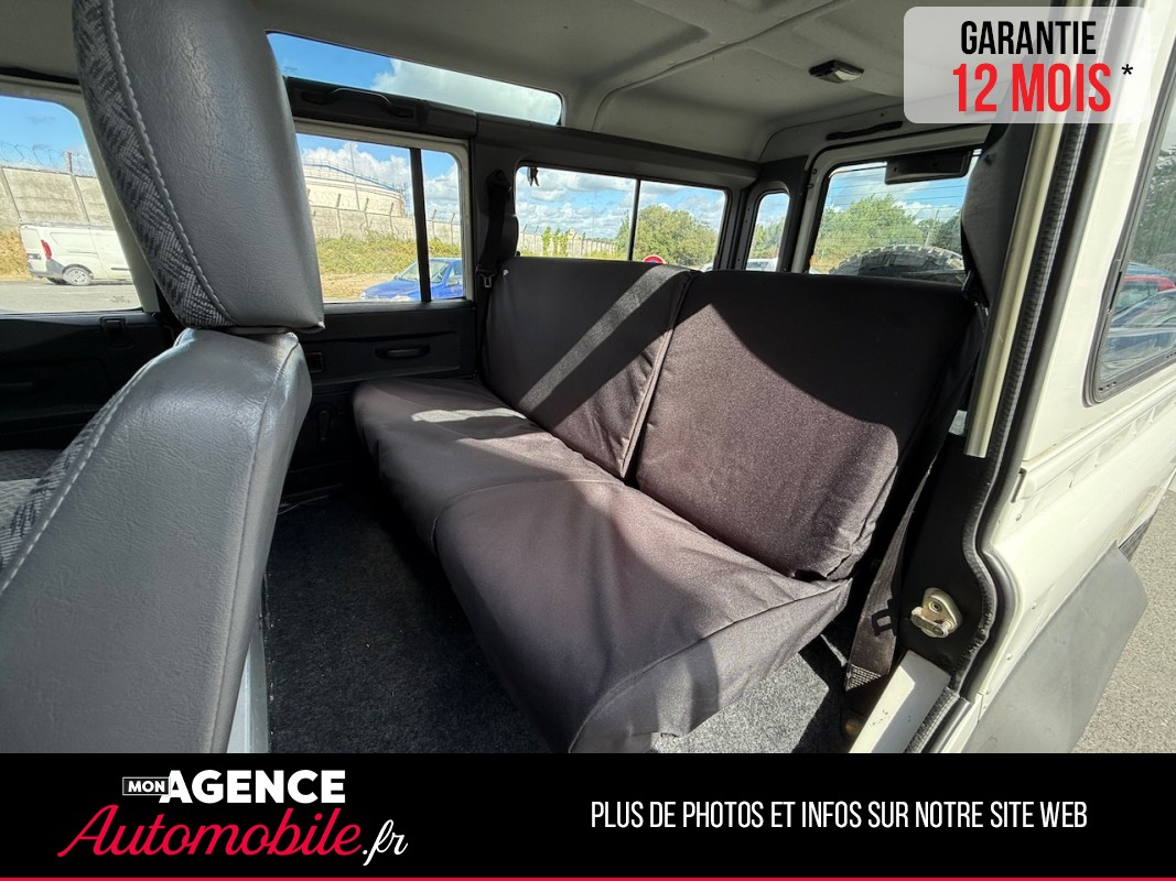 Land Rover DEFENDER TD5 110ch *9 PLACES*CLIMATISATION*ALARME*GALERIE TOIT FRONTRUNNER*/ GARANTIE 12 MOIS