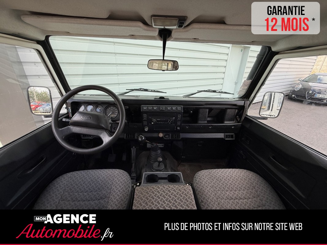 Land Rover DEFENDER TD5 110ch *9 PLACES*CLIMATISATION*ALARME*GALERIE TOIT FRONTRUNNER*/ GARANTIE 12 MOIS