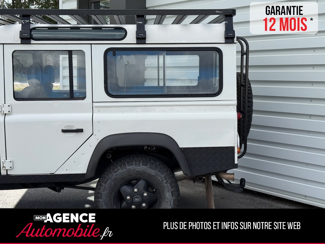 Land Rover DEFENDER TD5 110ch *9 PLACES*CLIMATISATION*ALARME*GALERIE TOIT FRONTRUNNER*/ GARANTIE 12 MOIS