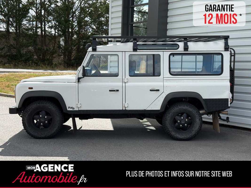 Land Rover DEFENDER TD5 110ch *9 PLACES*CLIMATISATION*ALARME*GALERIE TOIT FRONTRUNNER*/ GARANTIE 12 MOIS