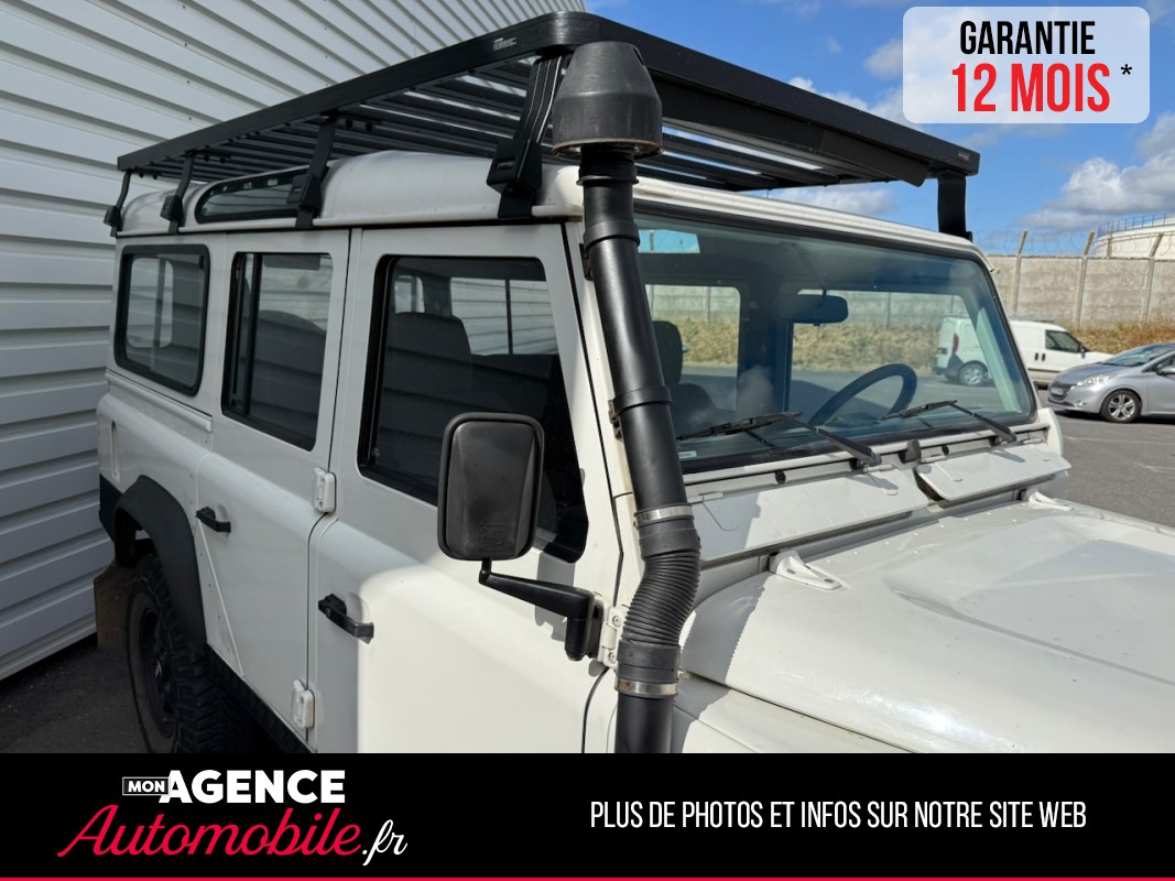Land Rover DEFENDER TD5 110ch *9 PLACES*CLIMATISATION*ALARME*GALERIE TOIT FRONTRUNNER*/ GARANTIE 12 MOIS