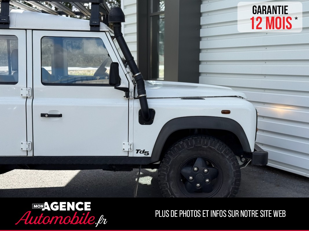 Land Rover DEFENDER TD5 110ch *9 PLACES*CLIMATISATION*ALARME*GALERIE TOIT FRONTRUNNER*/ GARANTIE 12 MOIS