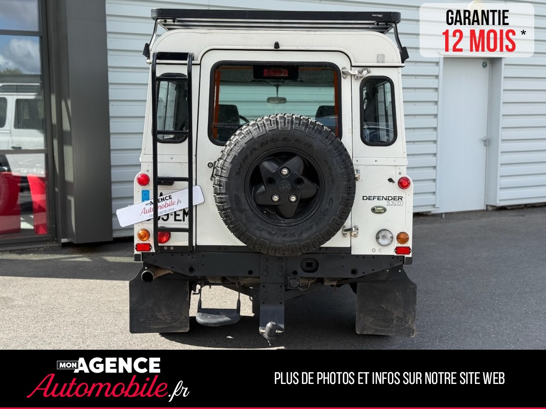 Land Rover DEFENDER TD5 110ch *9 PLACES*CLIMATISATION*ALARME*GALERIE TOIT FRONTRUNNER*/ GARANTIE 12 MOIS