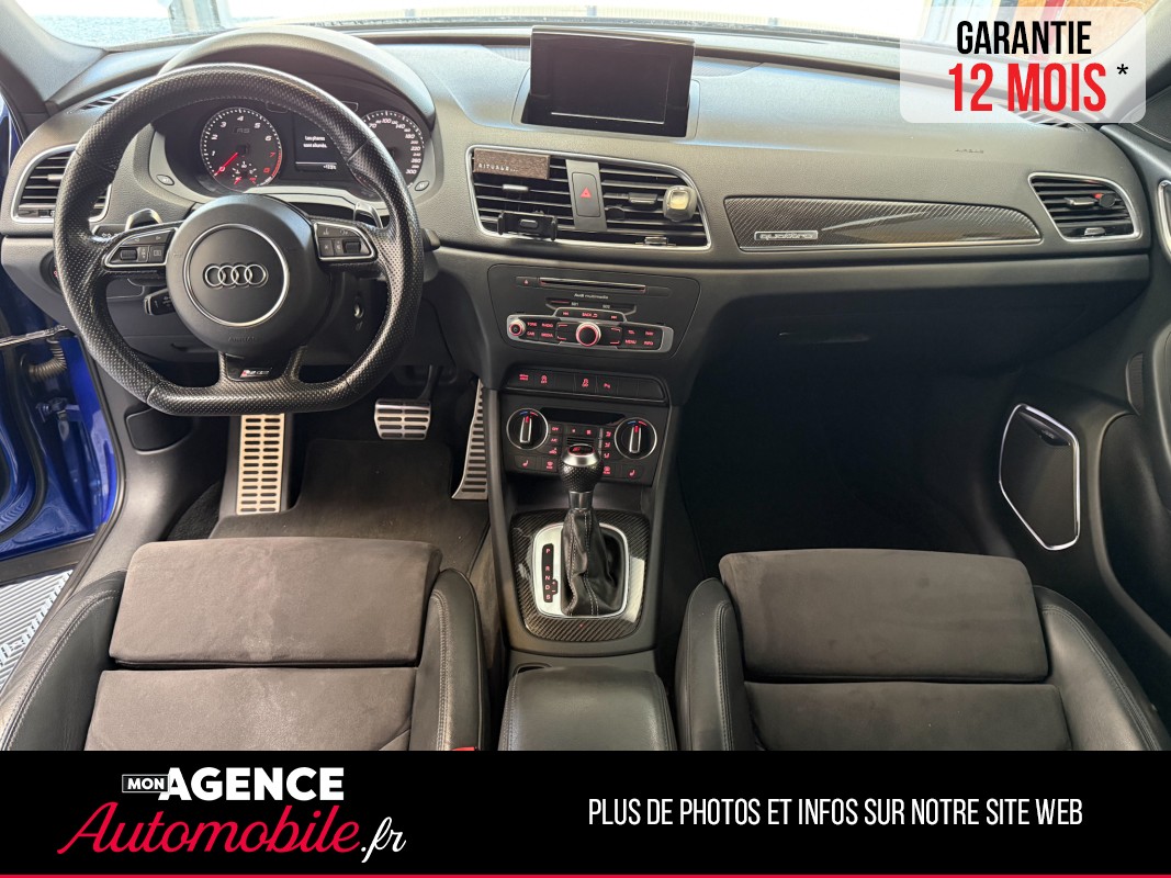 Audi RS Q3 2.5 TFSI 367 QUATTRO S TRONIC SUIVI COMPLET / BOSE / PACK CARBONE
