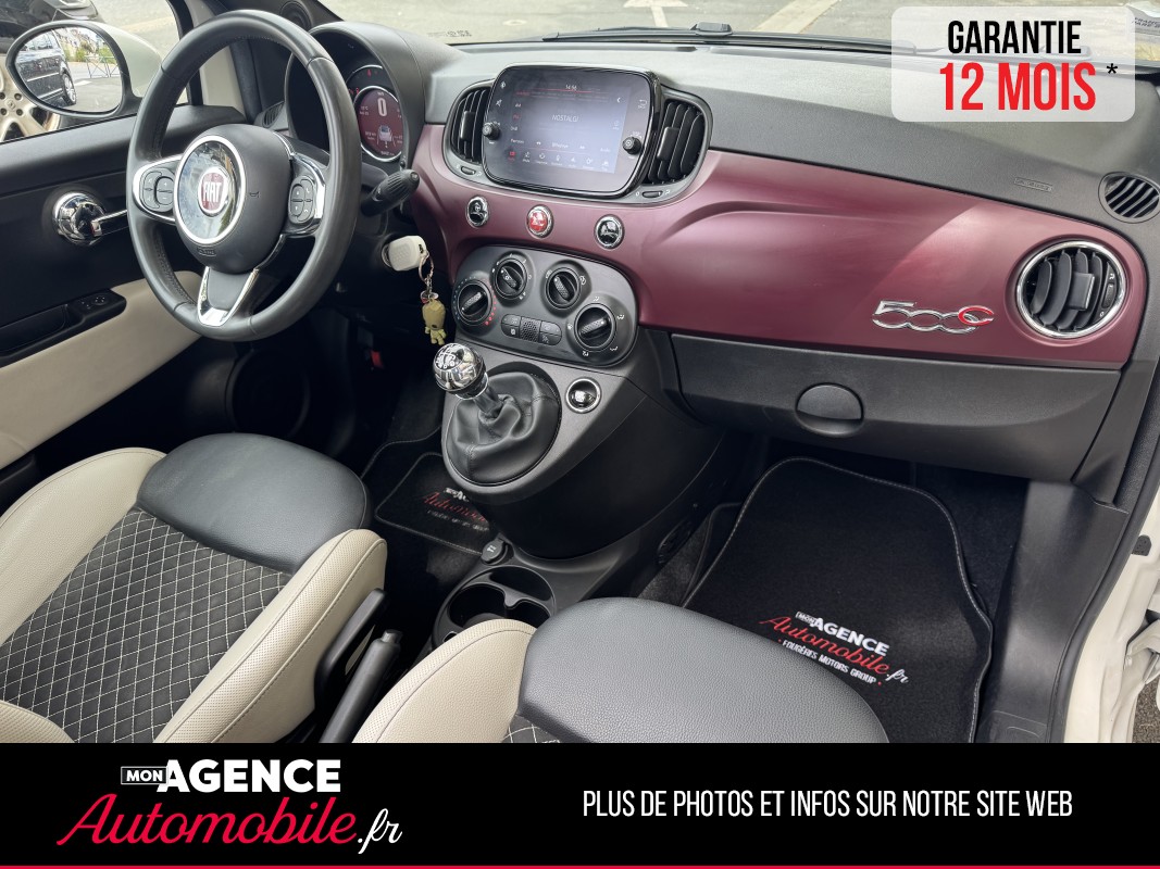 Fiat 500 C Phase 3 1.0 BSG 69 Cv Star