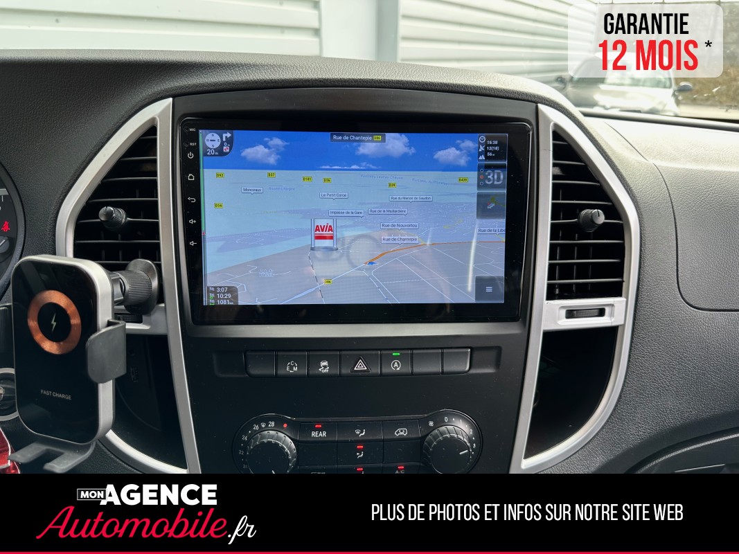 Mercedes VITO TOURER 2.1 163ch 9 Places EXTRA LONG 116 CDI *Entretien MERCEDES*Caméra De Recul*Android Auto