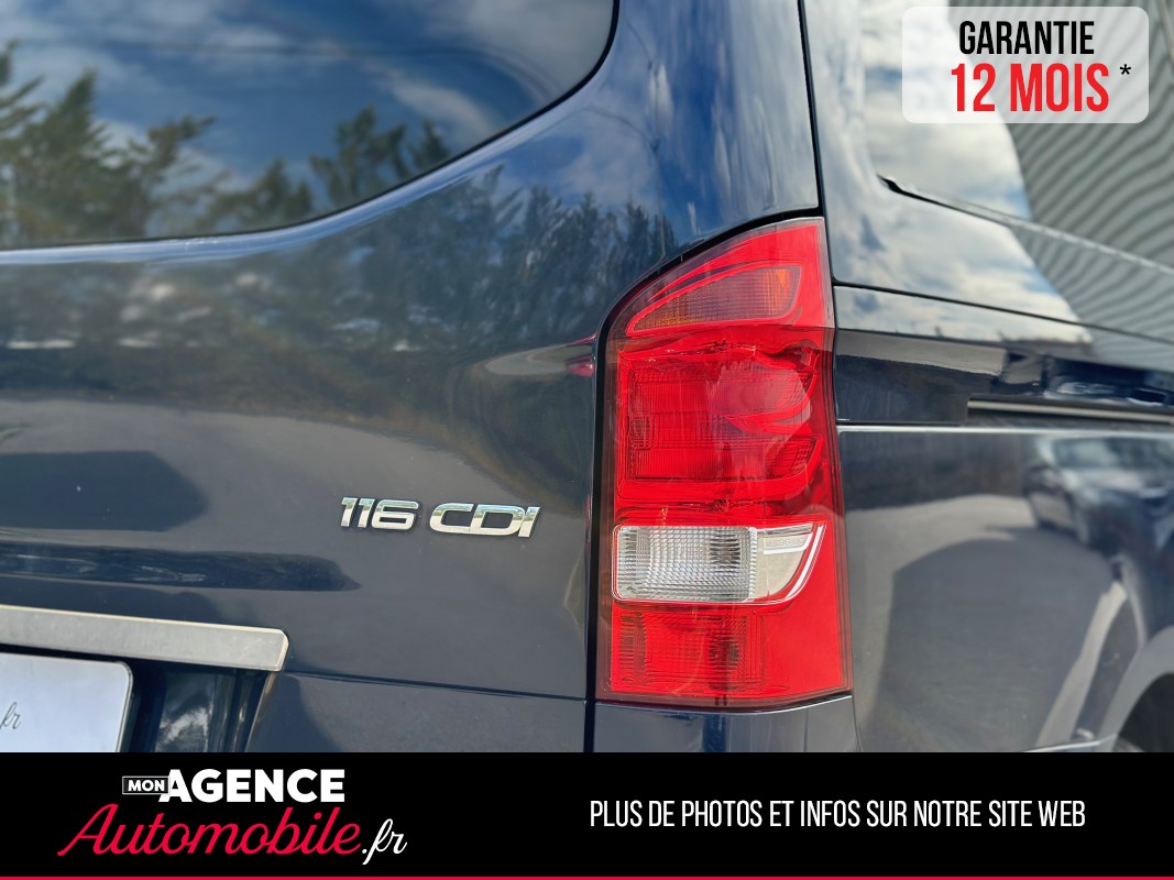 Mercedes VITO TOURER 2.1 163ch 9 Places EXTRA LONG 116 CDI *Entretien MERCEDES*Caméra De Recul*Android Auto