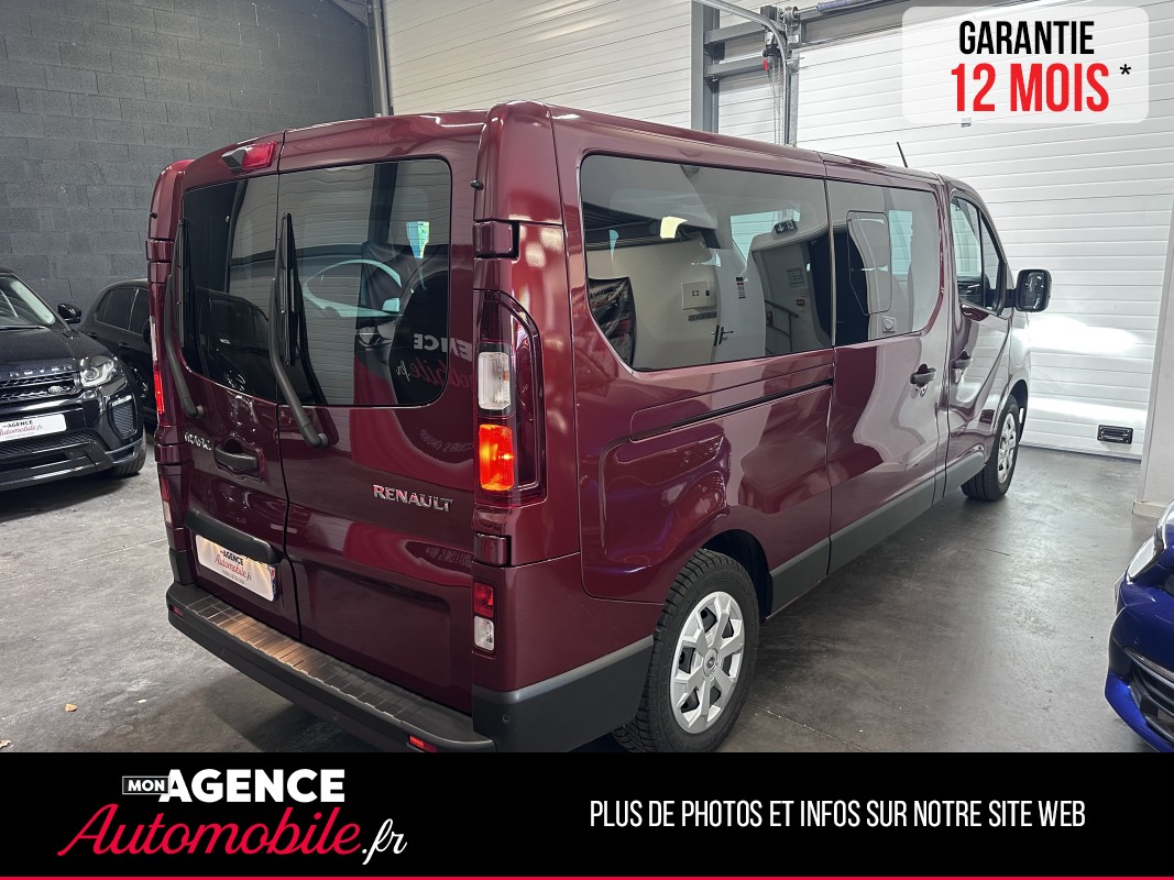 Renault TRAFIC III 9 Places 150ch Cabine Approfondie L2H1 3T Confort - Caméra De Recul - Carplay - Climatisation Arrière