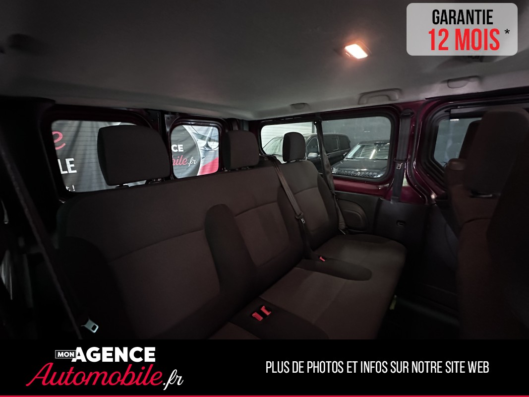Renault TRAFIC III 9 Places 150ch Cabine Approfondie L2H1 3T Confort - Caméra De Recul - Carplay - Climatisation Arrière