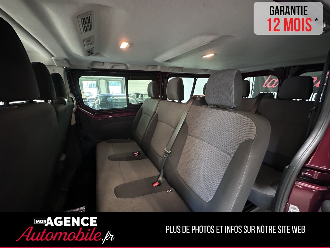 Renault TRAFIC III 9 Places 150ch Cabine Approfondie L2H1 3T Confort - Caméra De Recul - Carplay - Climatisation Arrière