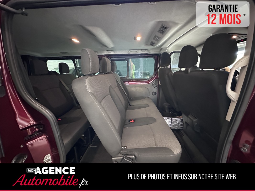 Renault TRAFIC III 9 Places 150ch Cabine Approfondie L2H1 3T Confort - Caméra De Recul - Carplay - Climatisation Arrière