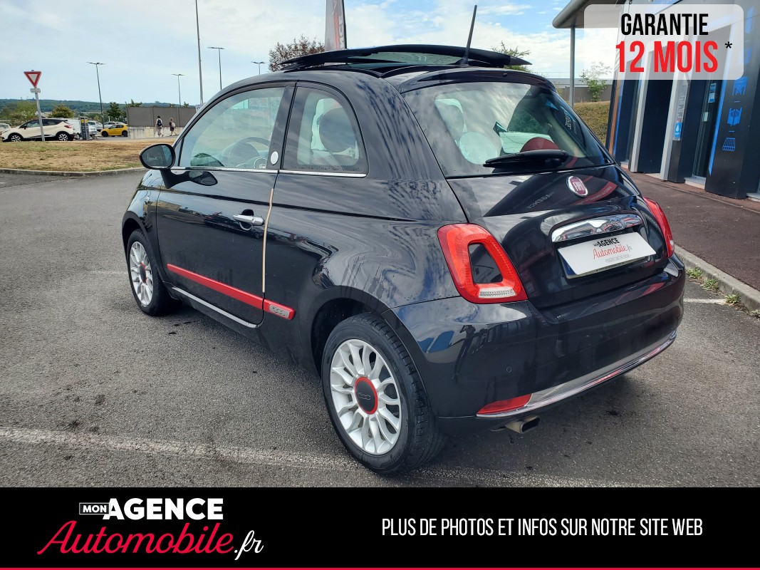 Fiat 500 1.2 8V 69Ch ROSSO AMORE EDIZIONE BVM5