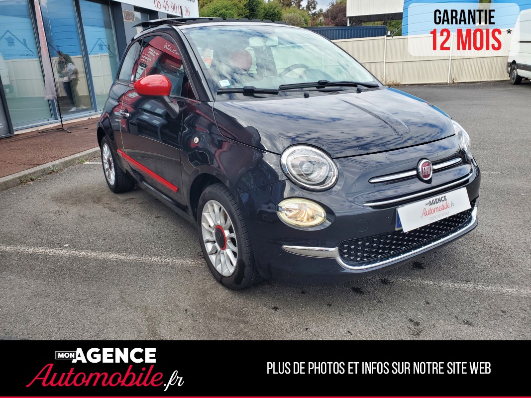 Fiat 500 1.2 8V 69Ch ROSSO AMORE EDIZIONE BVM5