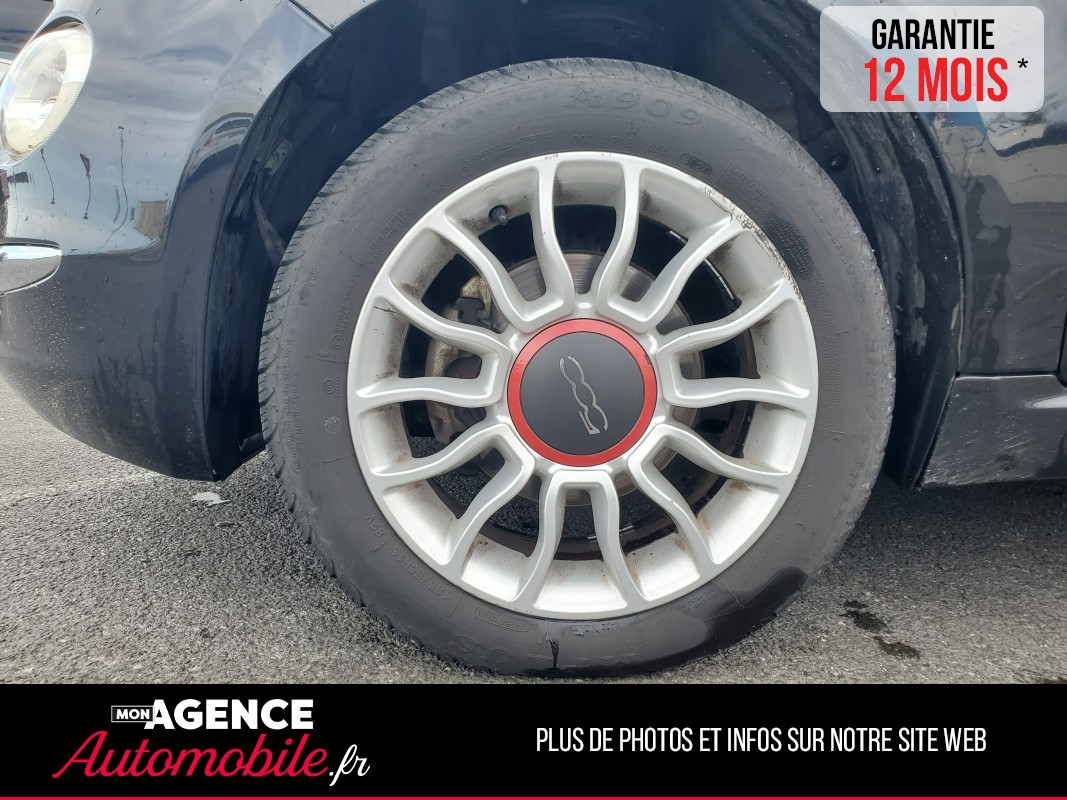 Fiat 500 1.2 8V 69Ch ROSSO AMORE EDIZIONE BVM5