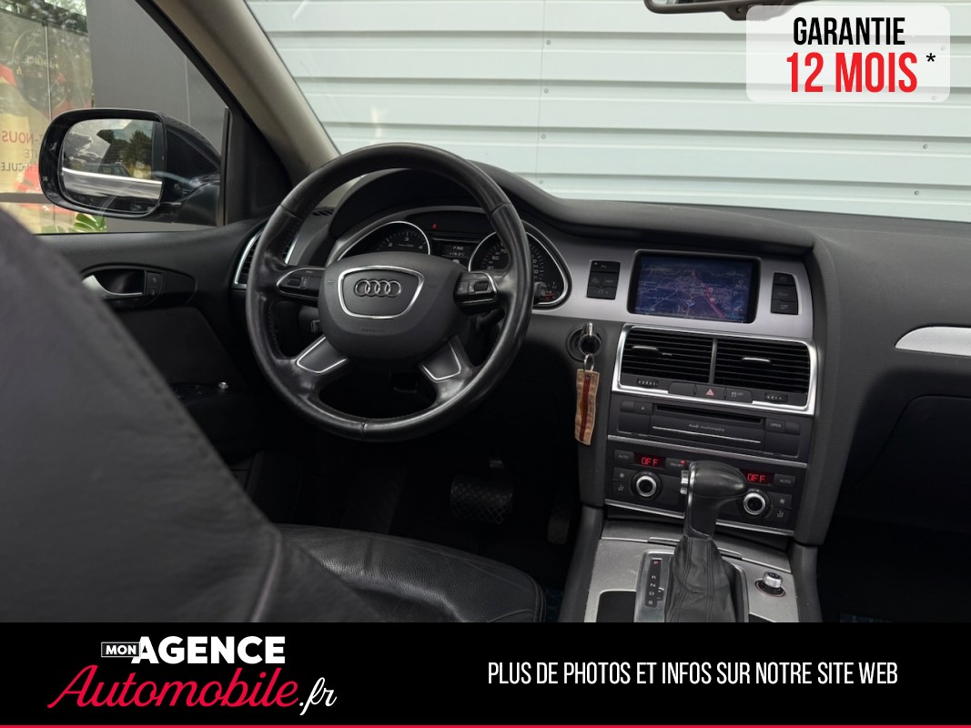 Audi Q7 S- LINE 3.0 TDI V6 Quattro Tiptronic 8 245ch 7 Places *ATTELAGE*TOIT PANO*MARCHEPIEDS / GARANTIE 12 MOIS