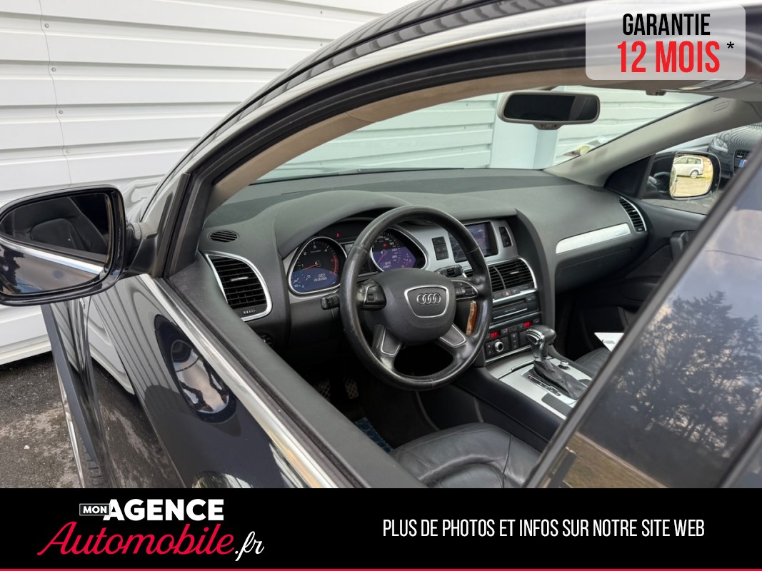 Audi Q7 S- LINE 3.0 TDI V6 Quattro Tiptronic 8 245ch 7 Places *ATTELAGE*TOIT PANO*MARCHEPIEDS / GARANTIE 12 MOIS