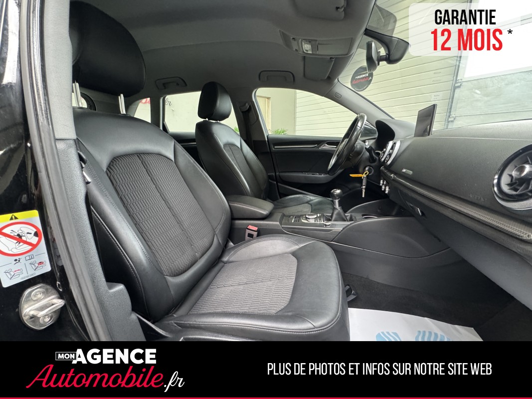 Audi A3 SPORTBACK 1.6 TDI DESIGN 116 CH / Garantie 12 Mois