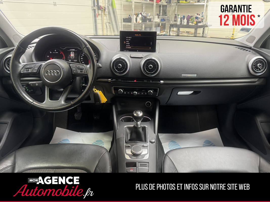 Audi A3 SPORTBACK 1.6 TDI DESIGN 116 CH / Garantie 12 Mois
