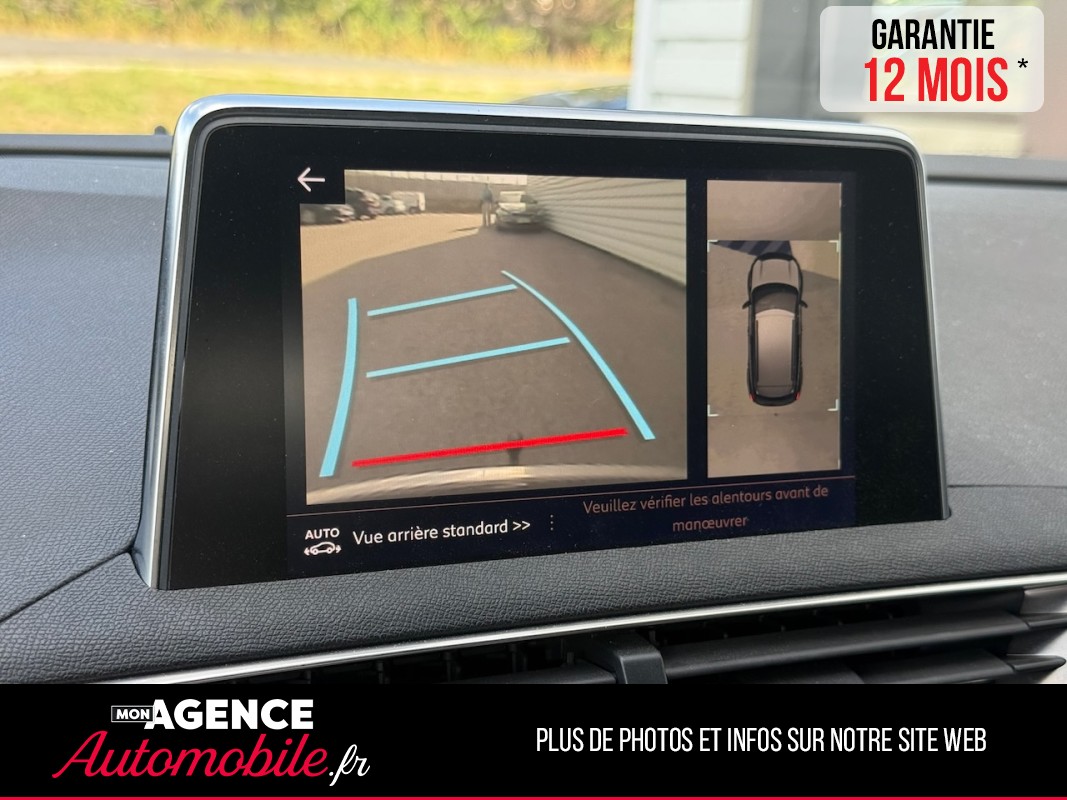 Peugeot 3008 GT 2.0 BLUEHDI 180ch EAT6 *CARPLAY*ATTELAGE*FOCAL*ANGLE MORT*CAMERA 360*HAYON ÉLECTRIQUE GARANTIE 12 MOIS