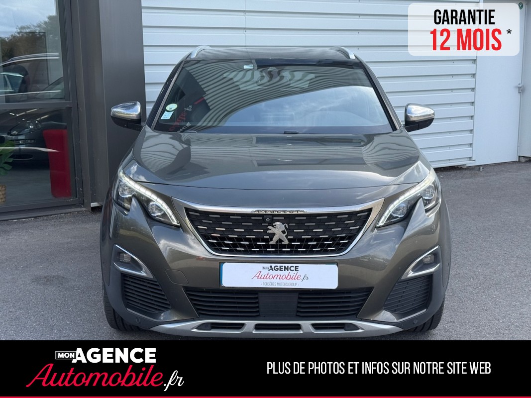 Peugeot 3008 GT 2.0 BLUEHDI 180ch EAT6 *CARPLAY*ATTELAGE*FOCAL*ANGLE MORT*CAMERA 360*HAYON ÉLECTRIQUE GARANTIE 12 MOIS