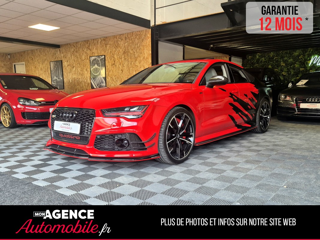 Audi RS7 4.0 TFSI V8 PERFORMANCE QUATTRO /TOIT OUVRANT/EXCLUSIF