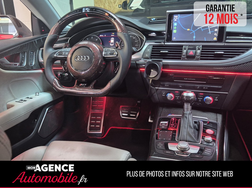 Audi RS7 4.0 TFSI V8 PERFORMANCE QUATTRO /TOIT OUVRANT/EXCLUSIF