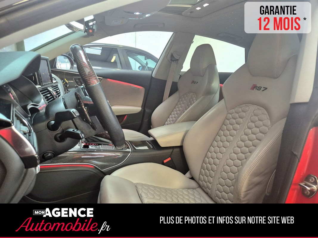 Audi RS7 4.0 TFSI V8 PERFORMANCE QUATTRO /TOIT OUVRANT/EXCLUSIF