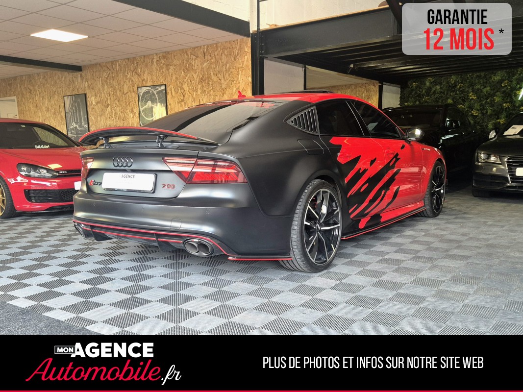 Audi RS7 4.0 TFSI V8 PERFORMANCE QUATTRO /TOIT OUVRANT/EXCLUSIF