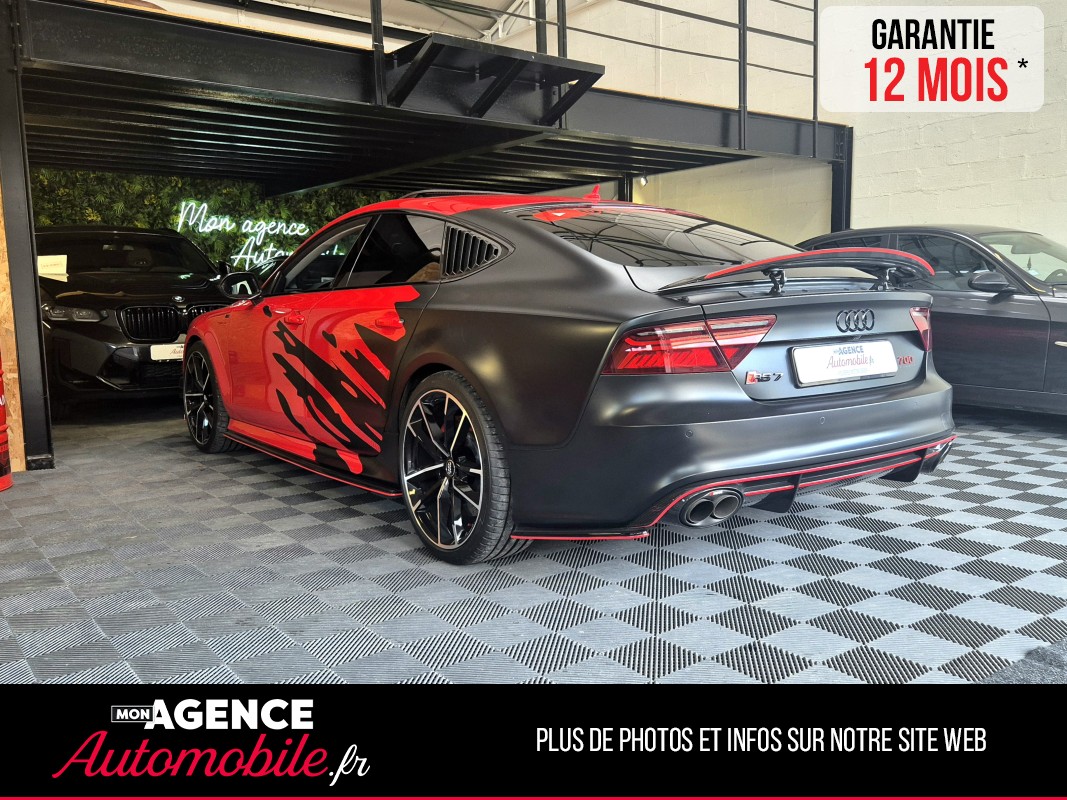 Audi RS7 4.0 TFSI V8 PERFORMANCE QUATTRO /TOIT OUVRANT/EXCLUSIF