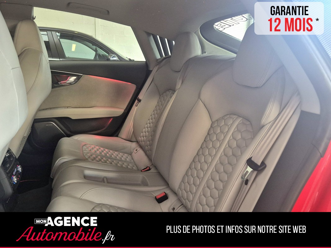 Audi RS7 4.0 TFSI V8 PERFORMANCE QUATTRO /TOIT OUVRANT/EXCLUSIF