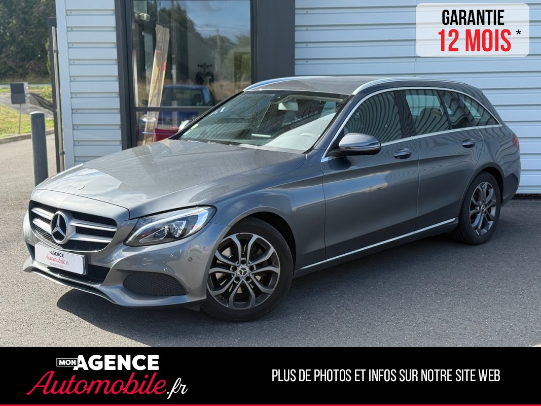 Mercedes CLASSE C Break 220d 170ch 9G-Tronic Business Executive *CUIR*SIEGES ELECTRIQUES*COFFRE ELECTRIQUE*RADAR AV AR*ANGLE MORT* / GARANTIE 12 MOIS