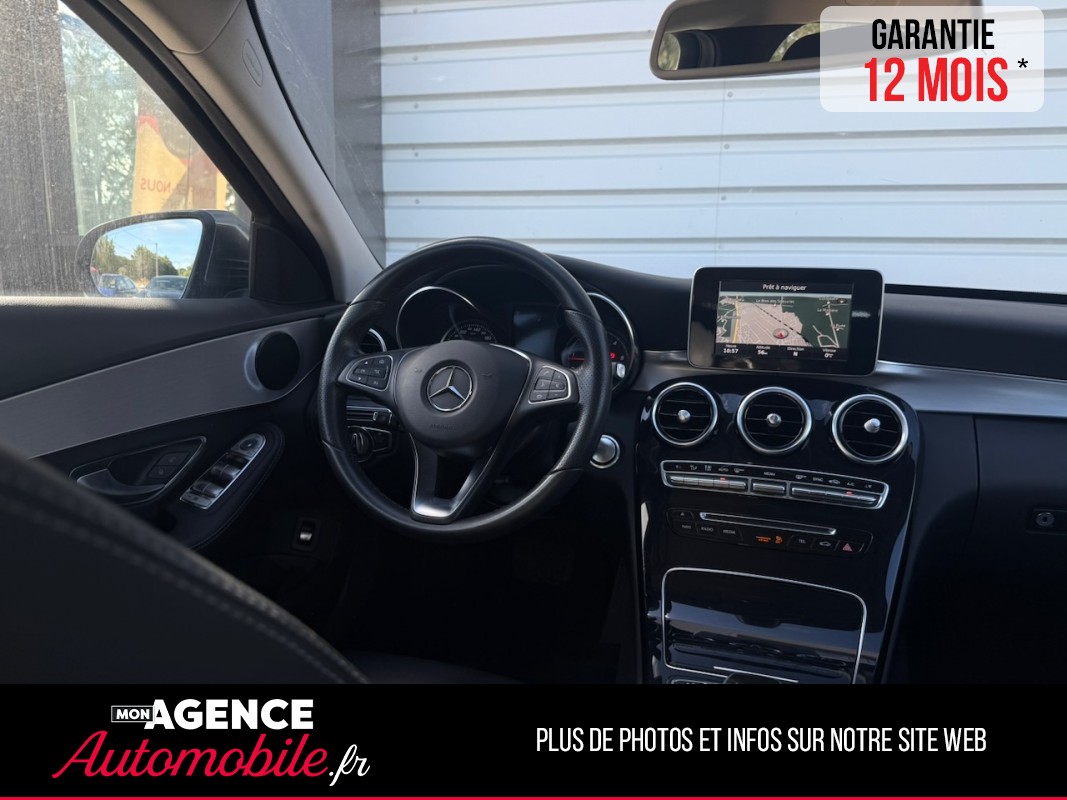 Mercedes CLASSE C Break 220d 170ch 9G-Tronic Business Executive *CUIR*SIEGES ELECTRIQUES*COFFRE ELECTRIQUE*RADAR AV AR*ANGLE MORT* / GARANTIE 12 MOIS