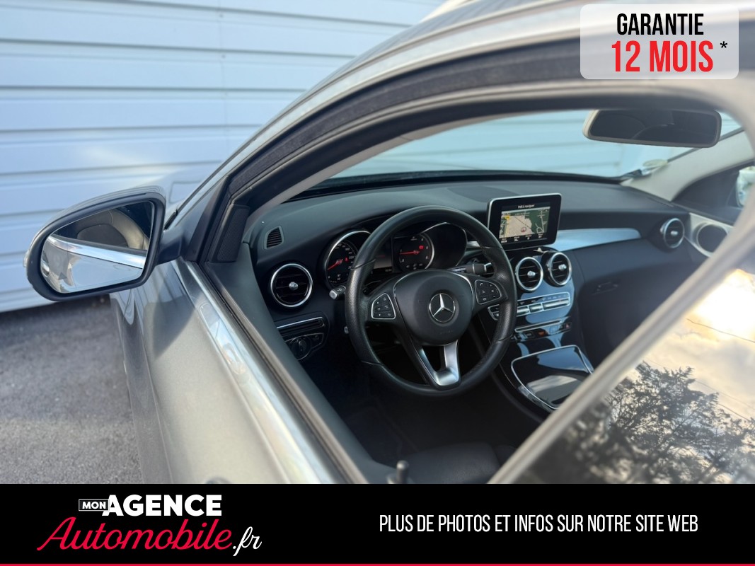 Mercedes CLASSE C Break 220d 170ch 9G-Tronic Business Executive *CUIR*SIEGES ELECTRIQUES*COFFRE ELECTRIQUE*RADAR AV AR*ANGLE MORT* / GARANTIE 12 MOIS