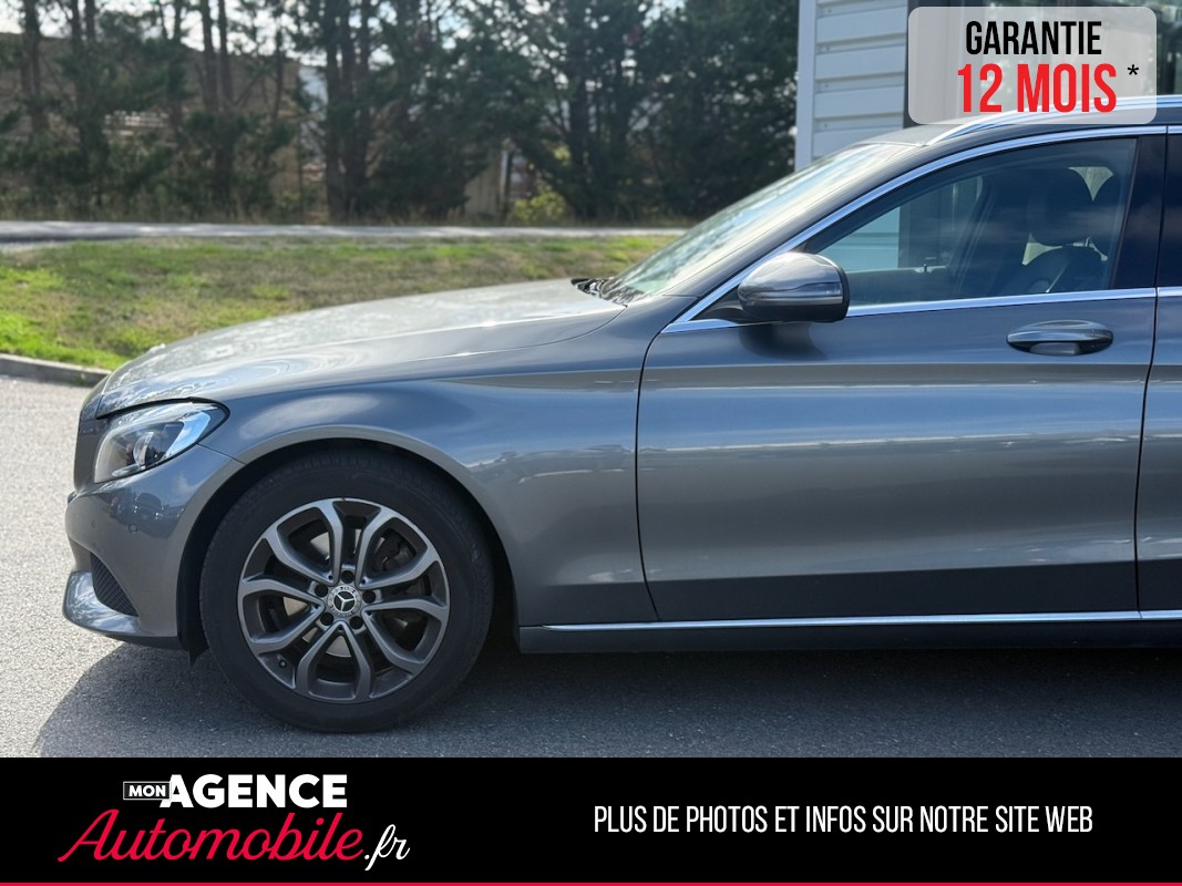 Mercedes CLASSE C Break 220d 170ch 9G-Tronic Business Executive *CUIR*SIEGES ELECTRIQUES*COFFRE ELECTRIQUE*RADAR AV AR*ANGLE MORT* / GARANTIE 12 MOIS