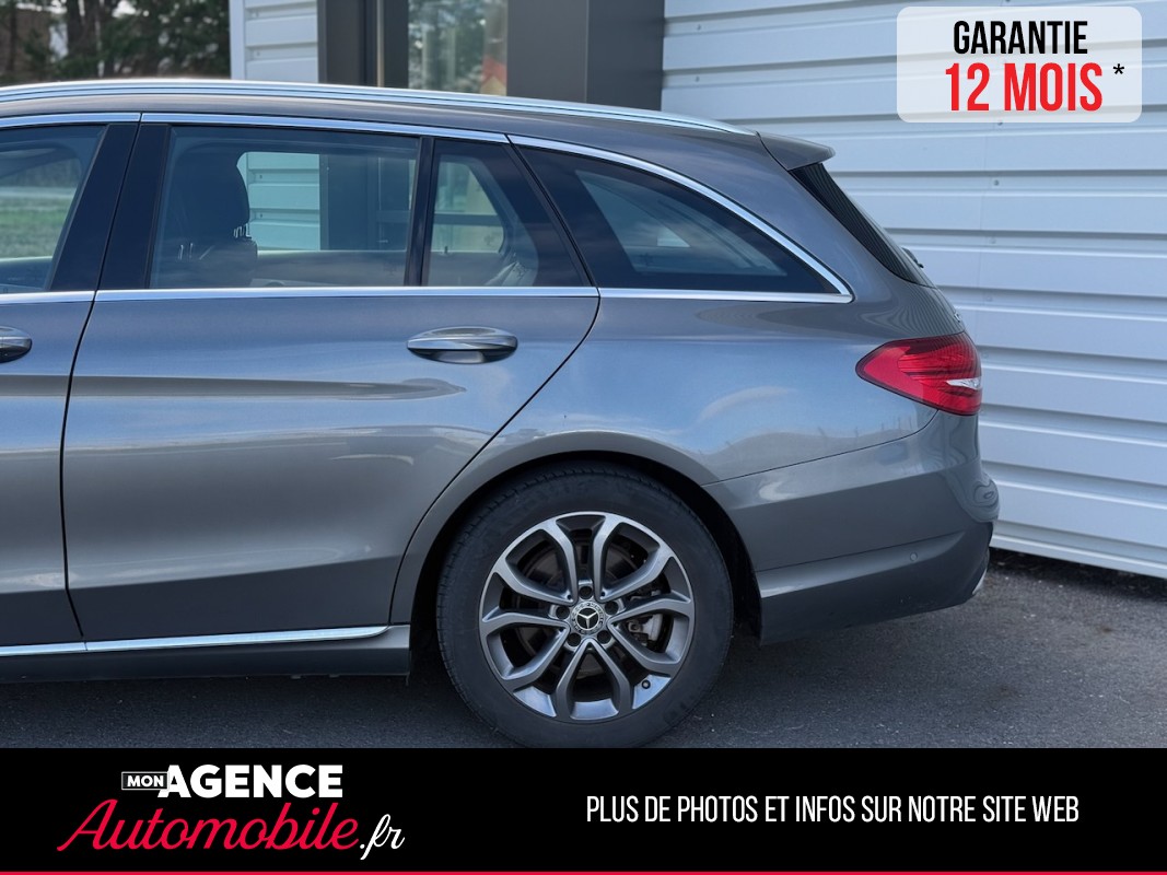 Mercedes CLASSE C Break 220d 170ch 9G-Tronic Business Executive *CUIR*SIEGES ELECTRIQUES*COFFRE ELECTRIQUE*RADAR AV AR*ANGLE MORT* / GARANTIE 12 MOIS