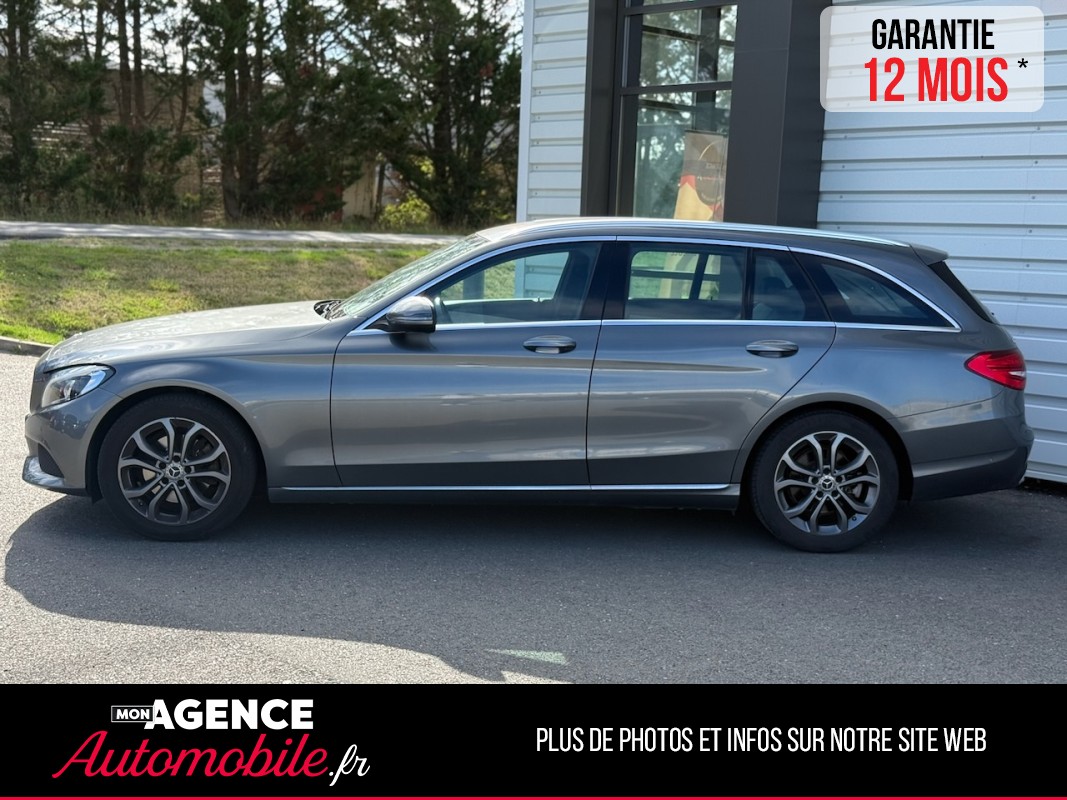 Mercedes CLASSE C Break 220d 170ch 9G-Tronic Business Executive *CUIR*SIEGES ELECTRIQUES*COFFRE ELECTRIQUE*RADAR AV AR*ANGLE MORT* / GARANTIE 12 MOIS