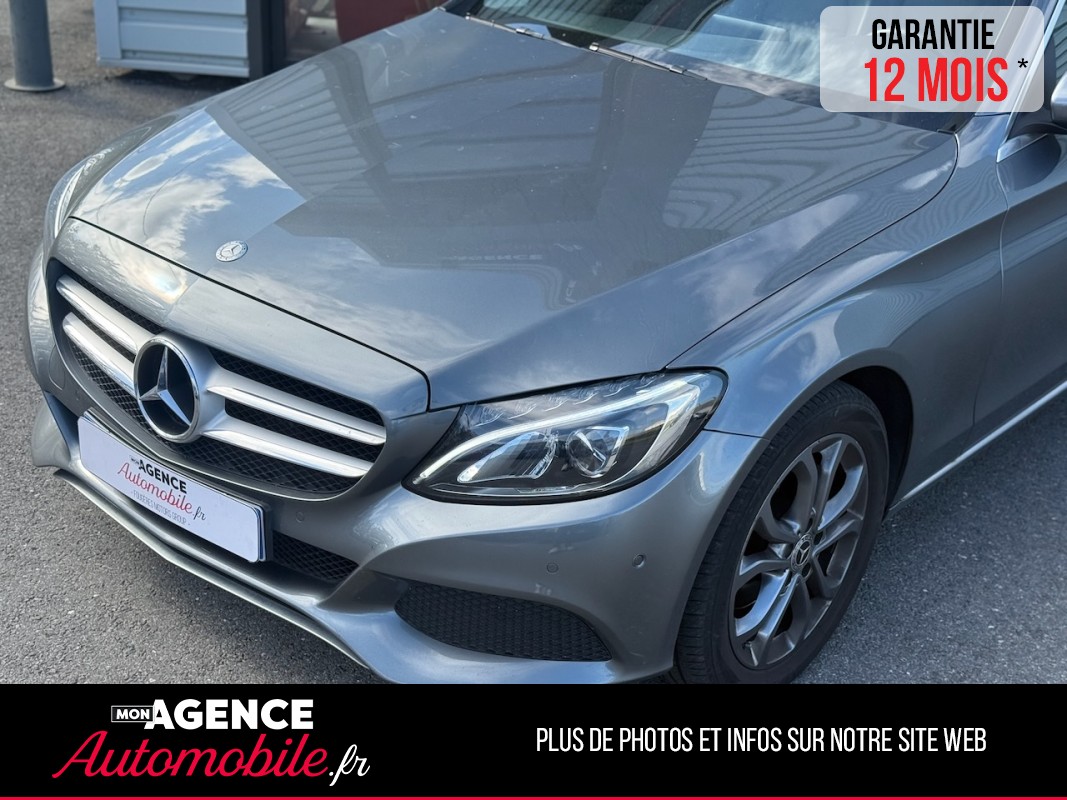 Mercedes CLASSE C Break 220d 170ch 9G-Tronic Business Executive *CUIR*SIEGES ELECTRIQUES*COFFRE ELECTRIQUE*RADAR AV AR*ANGLE MORT* / GARANTIE 12 MOIS
