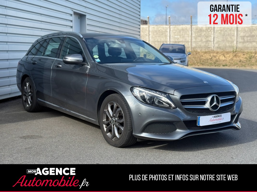 Mercedes CLASSE C Break 220d 170ch 9G-Tronic Business Executive *CUIR*SIEGES ELECTRIQUES*COFFRE ELECTRIQUE*RADAR AV AR*ANGLE MORT* / GARANTIE 12 MOIS