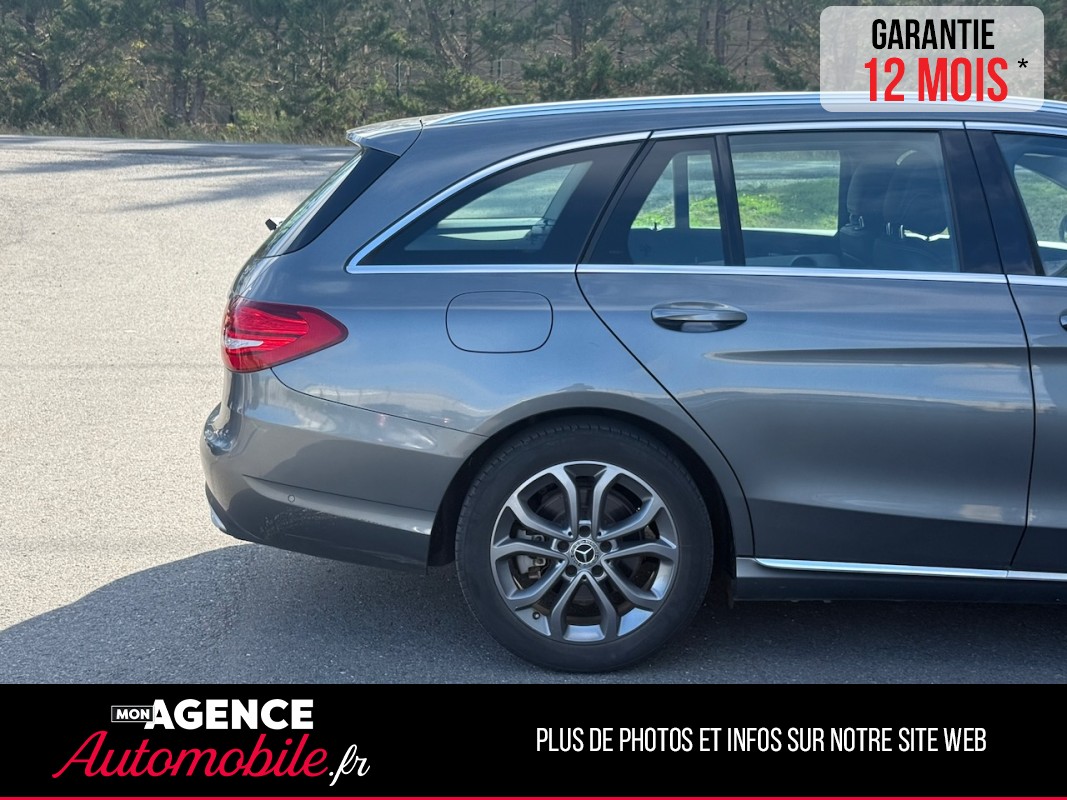 Mercedes CLASSE C Break 220d 170ch 9G-Tronic Business Executive *CUIR*SIEGES ELECTRIQUES*COFFRE ELECTRIQUE*RADAR AV AR*ANGLE MORT* / GARANTIE 12 MOIS