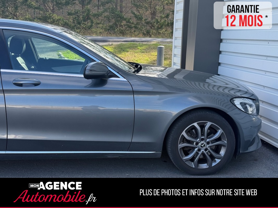 Mercedes CLASSE C Break 220d 170ch 9G-Tronic Business Executive *CUIR*SIEGES ELECTRIQUES*COFFRE ELECTRIQUE*RADAR AV AR*ANGLE MORT* / GARANTIE 12 MOIS