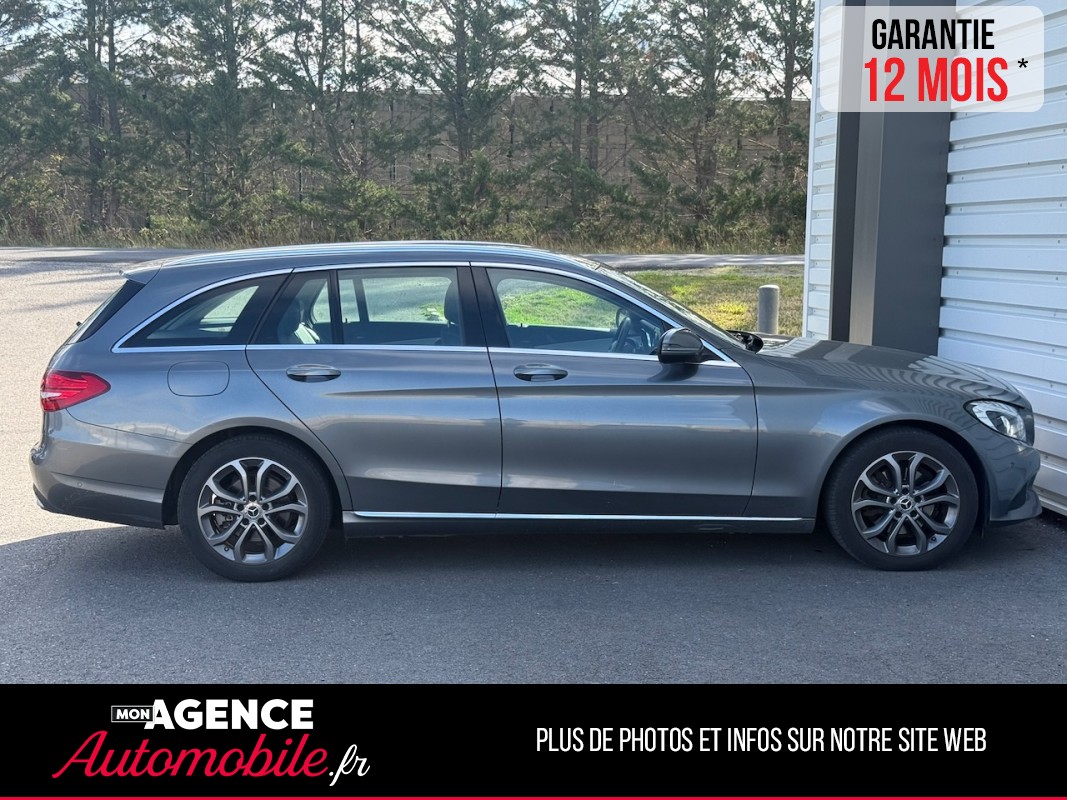 Mercedes CLASSE C Break 220d 170ch 9G-Tronic Business Executive *CUIR*SIEGES ELECTRIQUES*COFFRE ELECTRIQUE*RADAR AV AR*ANGLE MORT* / GARANTIE 12 MOIS