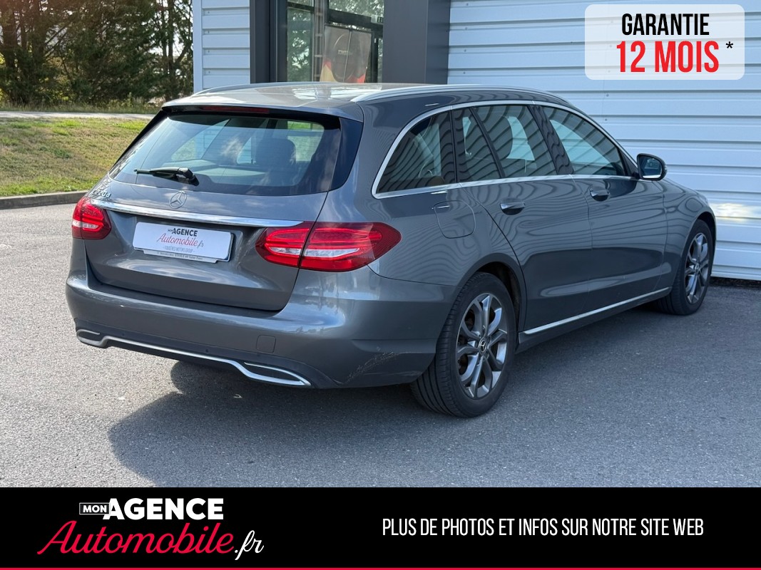 Mercedes CLASSE C Break 220d 170ch 9G-Tronic Business Executive *CUIR*SIEGES ELECTRIQUES*COFFRE ELECTRIQUE*RADAR AV AR*ANGLE MORT* / GARANTIE 12 MOIS