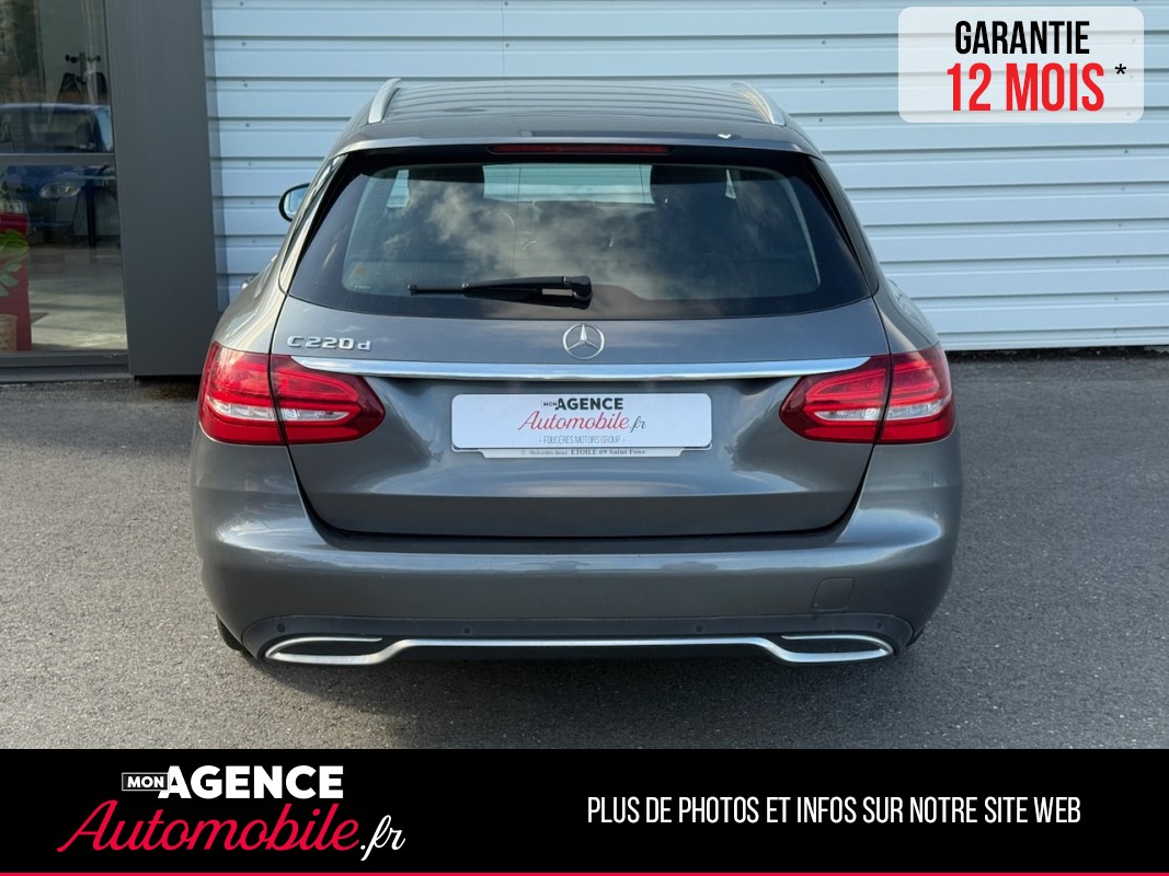 Mercedes CLASSE C Break 220d 170ch 9G-Tronic Business Executive *CUIR*SIEGES ELECTRIQUES*COFFRE ELECTRIQUE*RADAR AV AR*ANGLE MORT* / GARANTIE 12 MOIS