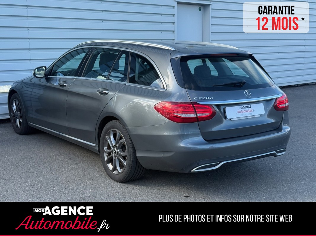 Mercedes CLASSE C Break 220d 170ch 9G-Tronic Business Executive *CUIR*SIEGES ELECTRIQUES*COFFRE ELECTRIQUE*RADAR AV AR*ANGLE MORT* / GARANTIE 12 MOIS