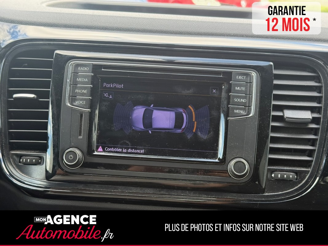 Volkswagen Coccinelle 1.2 TSi 105 Ch *PREMIERE MAIN*HISTORIQUE COMPLET*RADAR AV AR*/ GARANTIE 12 MOIS