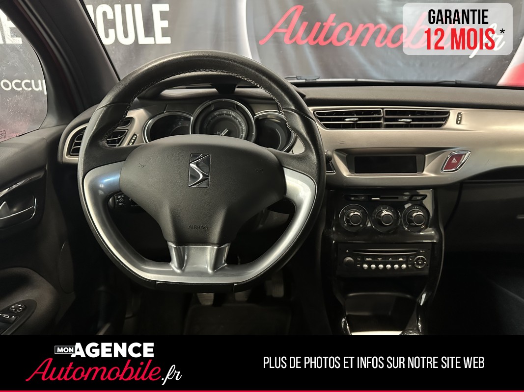 DS DS3 1.2 VTI 82 CV SO CHIC