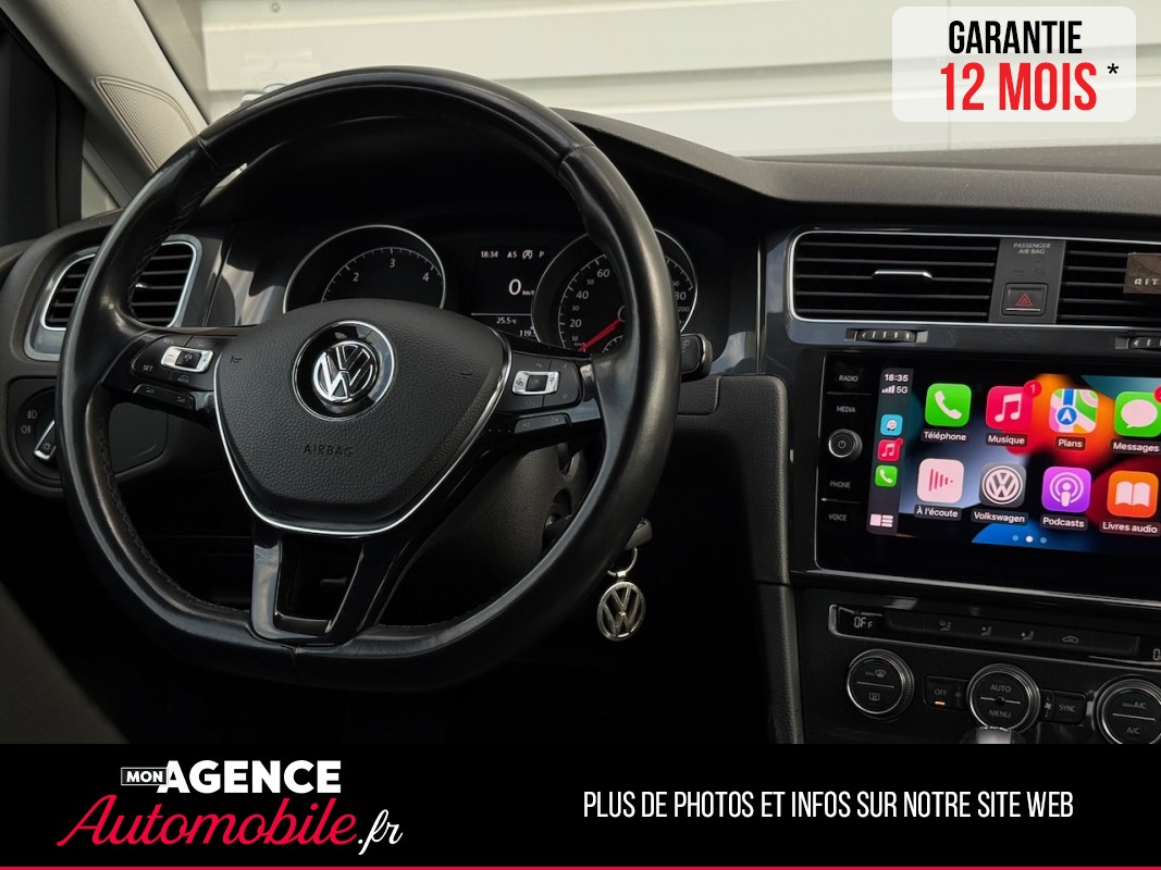 Volkswagen GOLF CONFORTLINE BUSINESS  VII 2.0 TDI DSG7 150 Ch *CARPLAY*RADAR AV AR / GARANTIE 12 MOIS