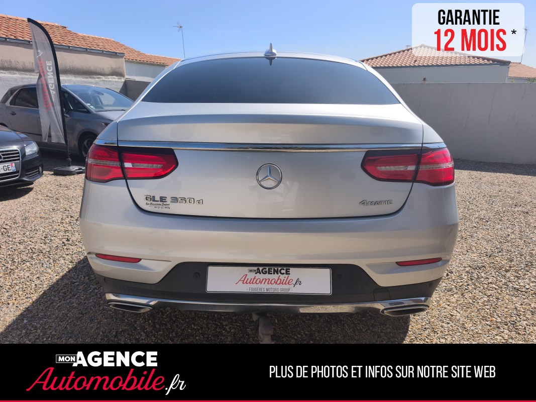 Mercedes CLASSE GLE 350D EXECUTIVE 4MATIC COUPE / Garantie 12 Mois