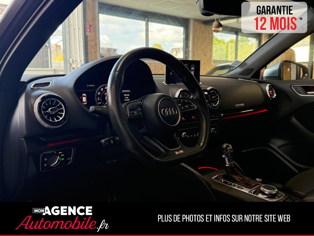Audi S3 PHASE 2 SPORTBACK QUATTRO 2.0 TFSI 310 VIRTUAL / TOIT OUVRANT / BO