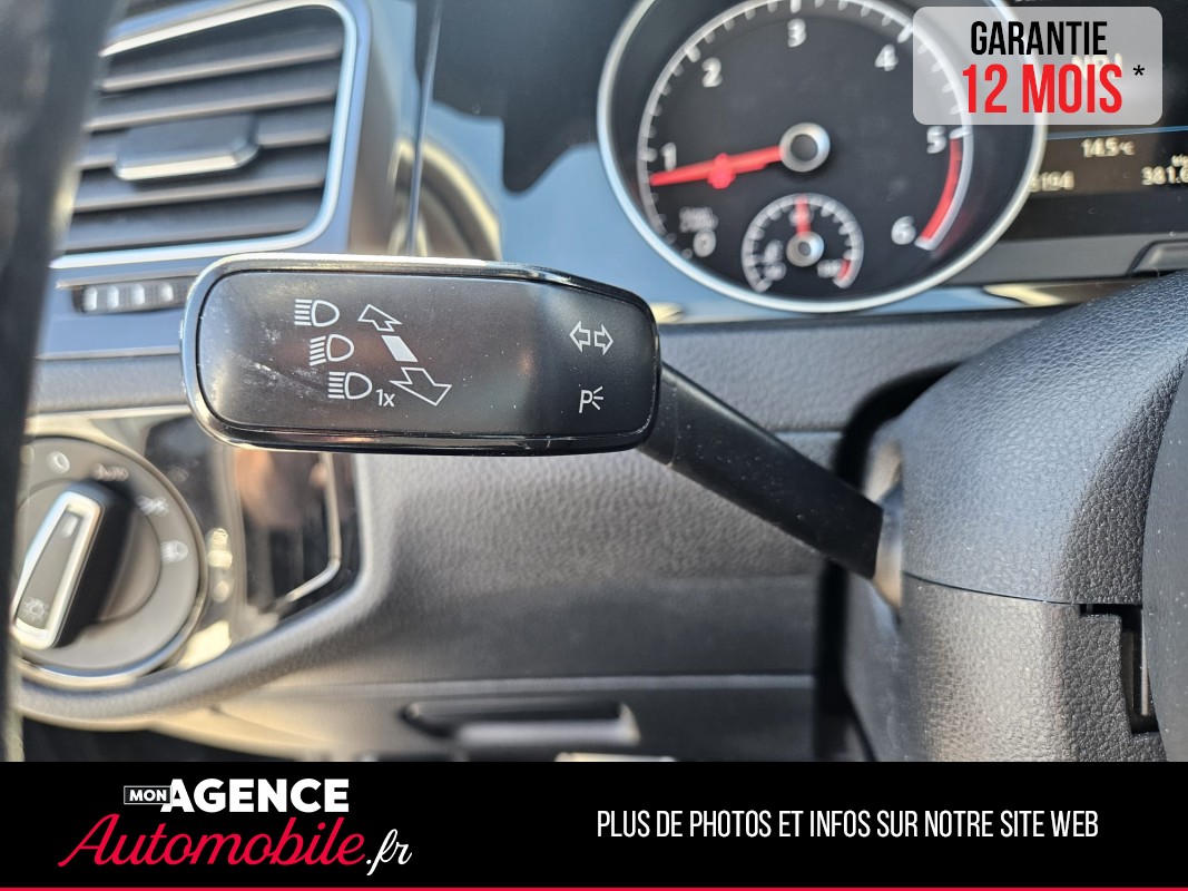 Volkswagen GOLF VII (2) 2.0 TDI 150 BLUEMOTION TECHNOLOGY CARAT DSG7 5P